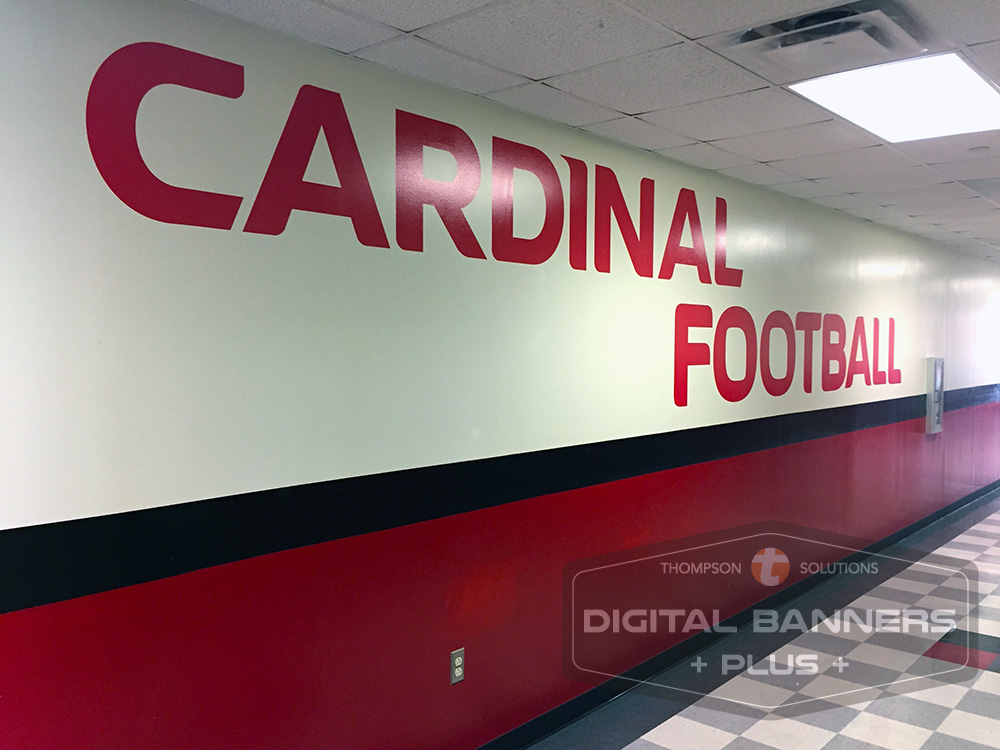 Cardinal Football digital banners