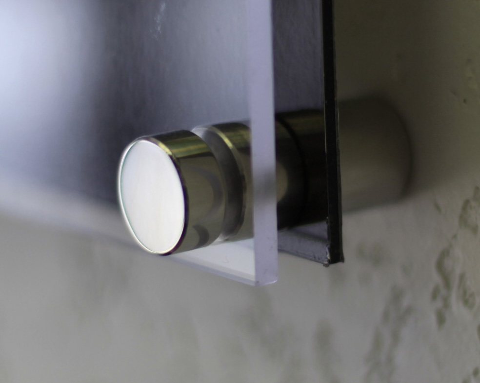 Standoffs - High Quality Mounting Hardware secures signs to walls giving a 3D effect